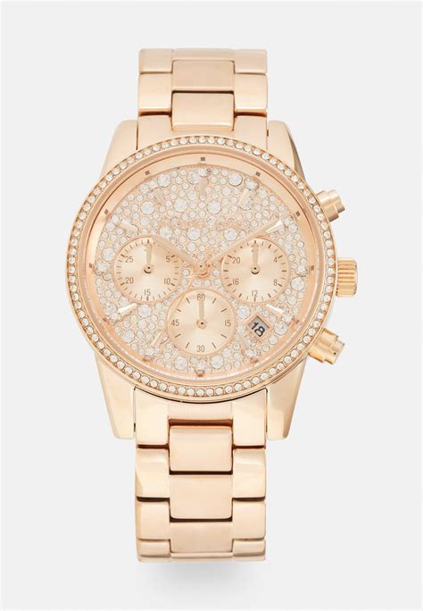 michael kors ritz horn chronograph watch mk5641|Michael Kors Ritz Quartz Crystal Gold Dial Ladies Watch MK5641.